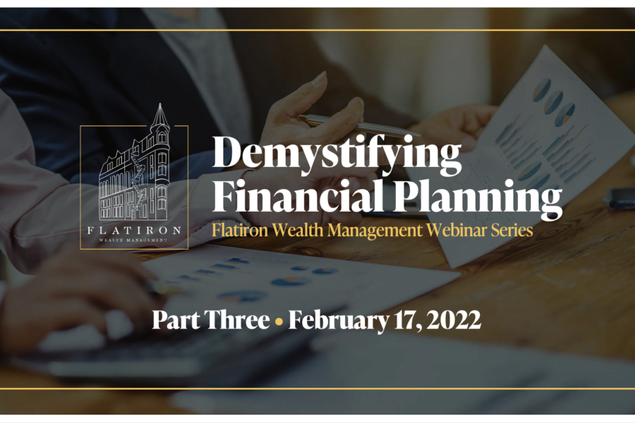 Demystifying Financial Planning – Part 3